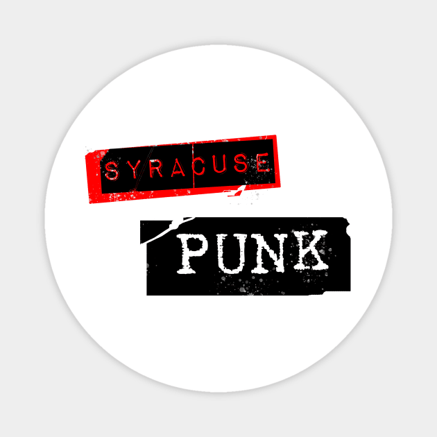 Syracuse Punk (Red) Magnet by Vandalay Industries